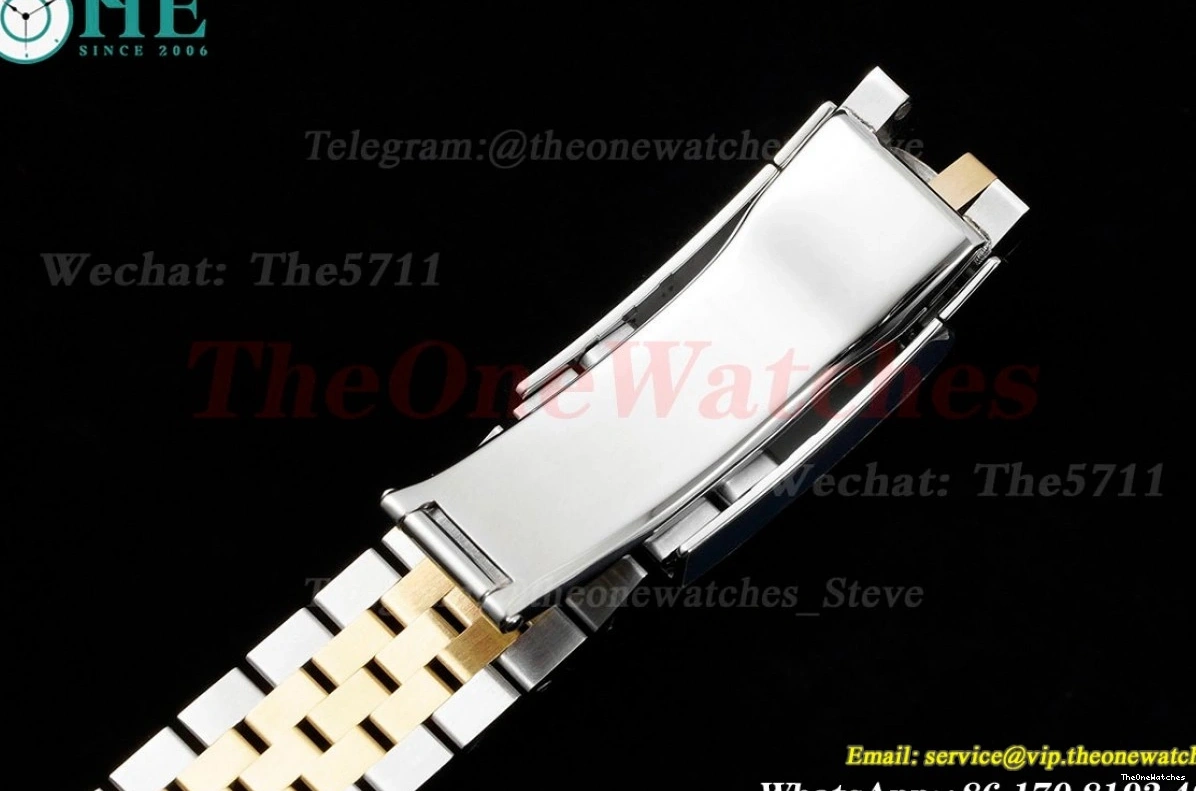 Blk SS VR3235 41MM YG 126333 Jub Datejust Stk GMF 904L 0211